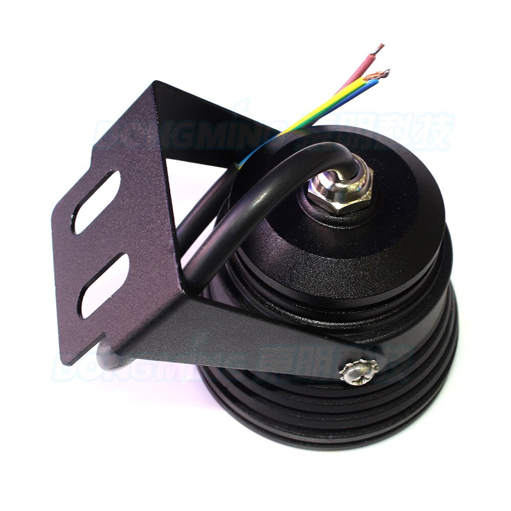 red/green/blue underwater swimming pool lights DC12V underwater lights 10W waterproof ip68 black cover