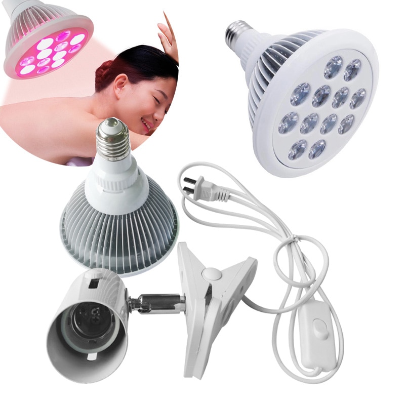 Health care Pain Relief 660nm 850nm Red LED Therapy Light Bloom Booster For Skin Led BulbsE27 LED Plant Grow Lights