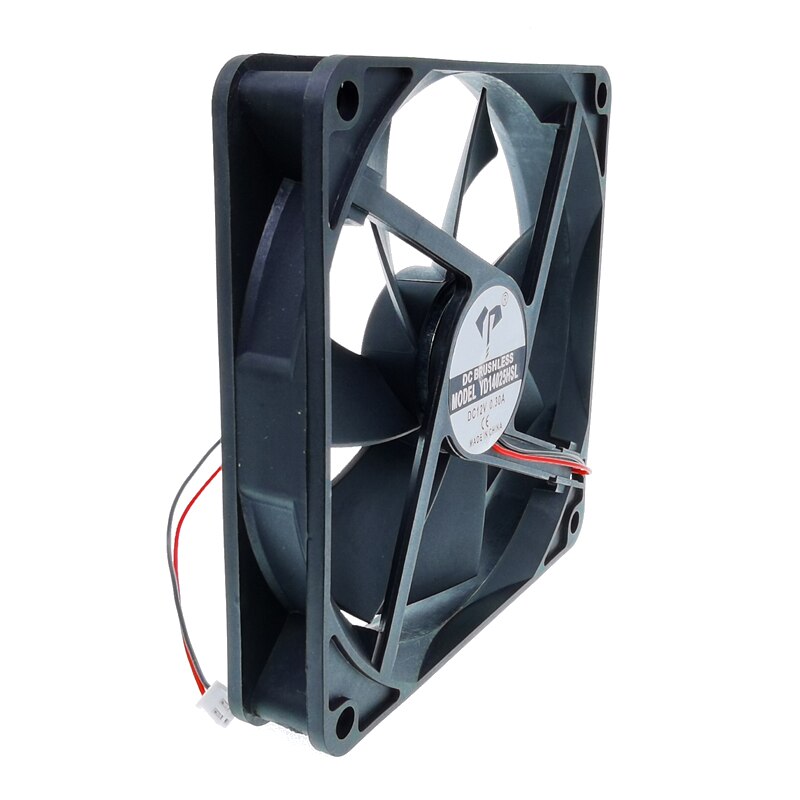 1PCS DC 140mm 5V 12V 24V 0.3A 2PIN 140x140x25mm Dual Ball PC Brushless Case Cooling Fan 14025 14cm For Cabinet Cooler Fan