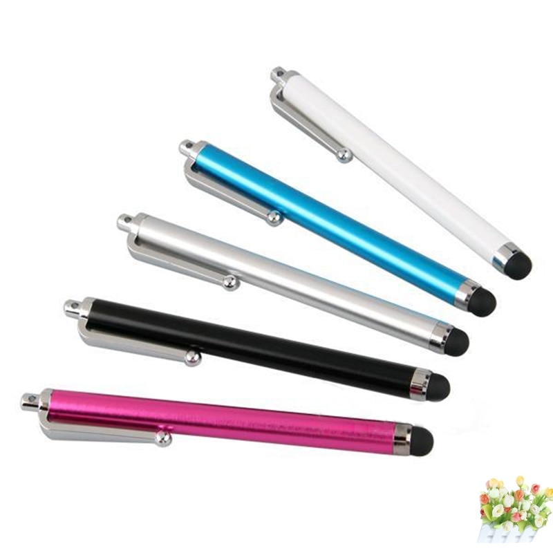 Stylet JINHF stylet à écran tactile pour iPhone Samsung téléphone intelligent tablette iPad iPod 8 couleurs