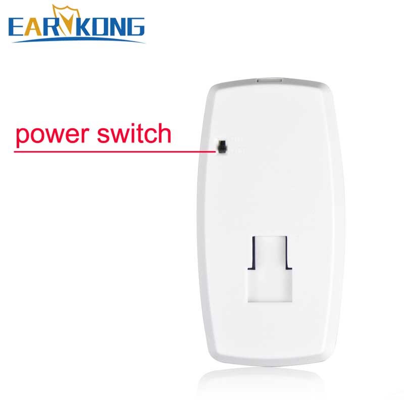 433 mhz draadloze bewegingsmelder, 4 stuks inbegrepen, pir-sensoralarm, voor wifi-gsm-alarmsysteem in mijn winkel