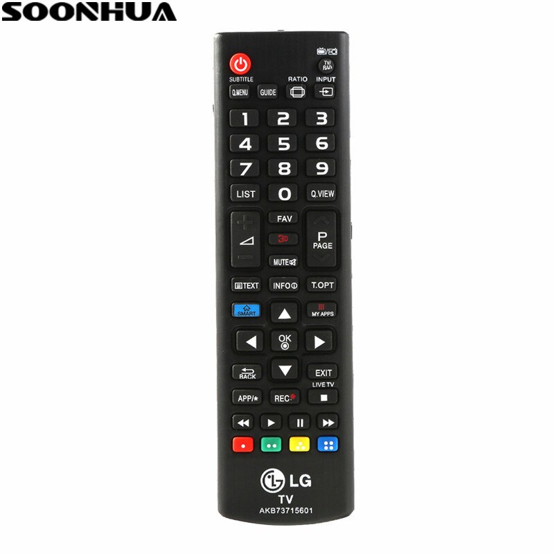 SOONHUA 433 mhz Universele Vervanging Afstandsbediening Smart TV Afstandsbediening Voor LG AKB73715601 LCD LED Smart TV