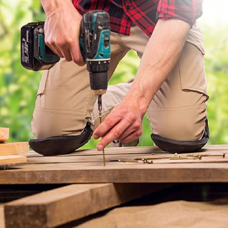 Arbejde knæpuder blødt skum letvægts holdbare knæbeskyttere pude beskyttelse perfekt hjem havearbejde bygherre arbejdsplads