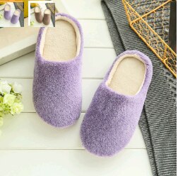 Kvinder sød bjørn plys tøfler tegneserie sød bjørn hus tøfler vinter varm furry faux fur slides kvinde furry flip flop sko