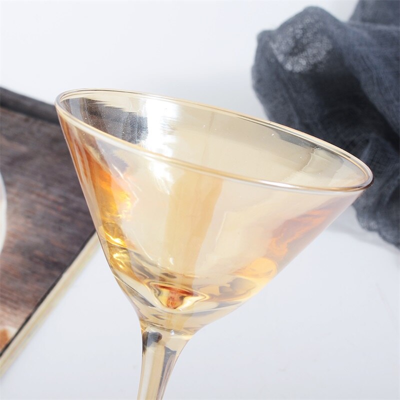 Wine Glass Gold Painting Goblet Glasses Champagne Flutes Cups Home Party Wedding Cocktail Glasses Juice Cup