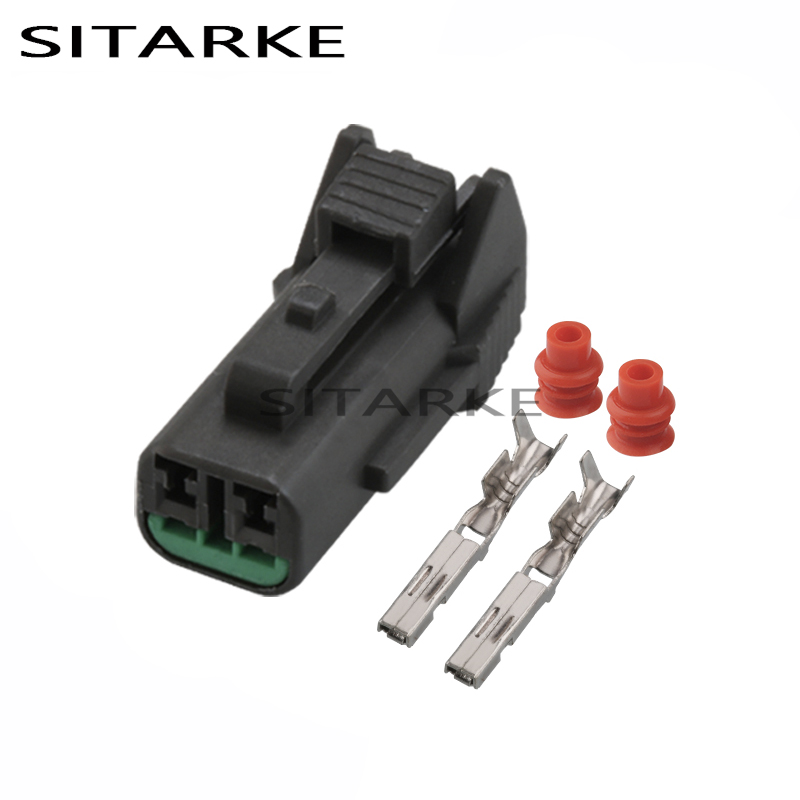 2-Pack 8-Pin Engine/Gearbox Connector Female – Fits Peterbilt & Freightliner Cascadia