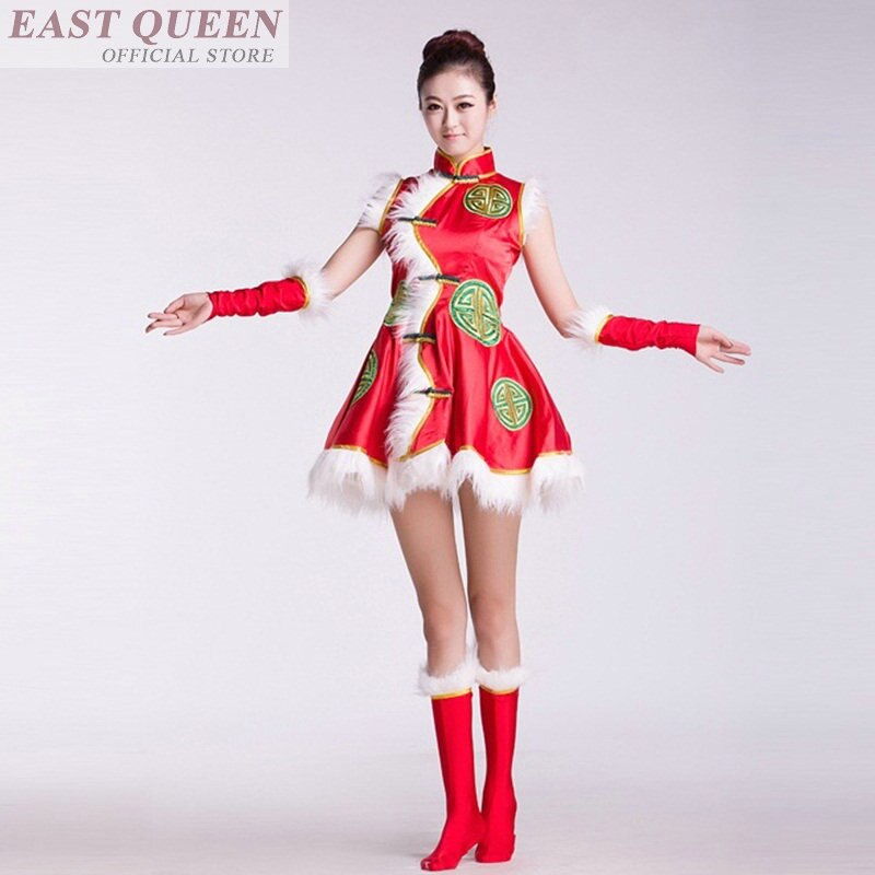 Ropa de Mongolia traje de mujeres étnico chino danza mongola ropa china danza nacional traje de folklórico de China FF095 A
