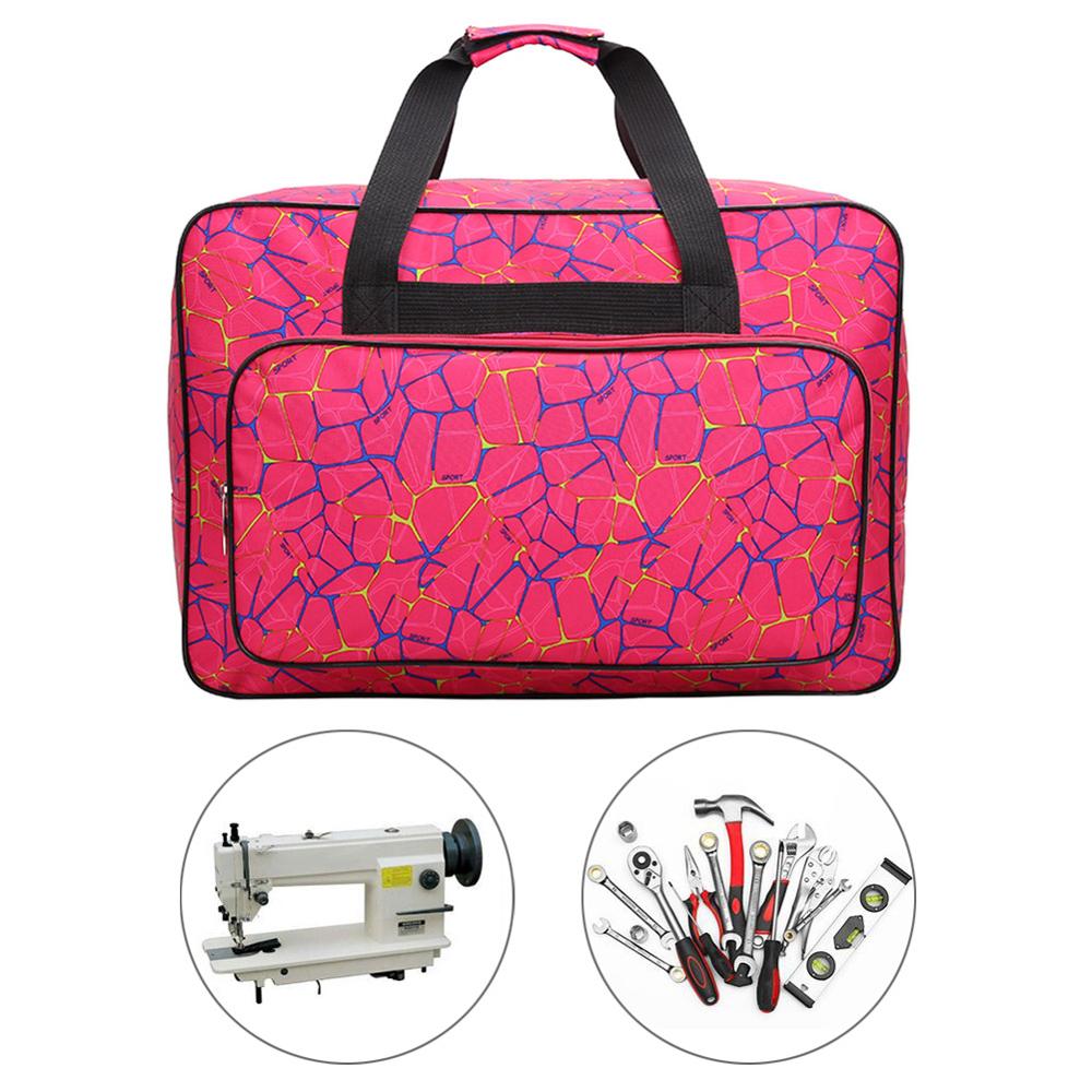 Stor kapacitet symaskine taske rejse bærbar opbevaringspose symaskine tasker multifunktionelle syværktøj opbevaringspose