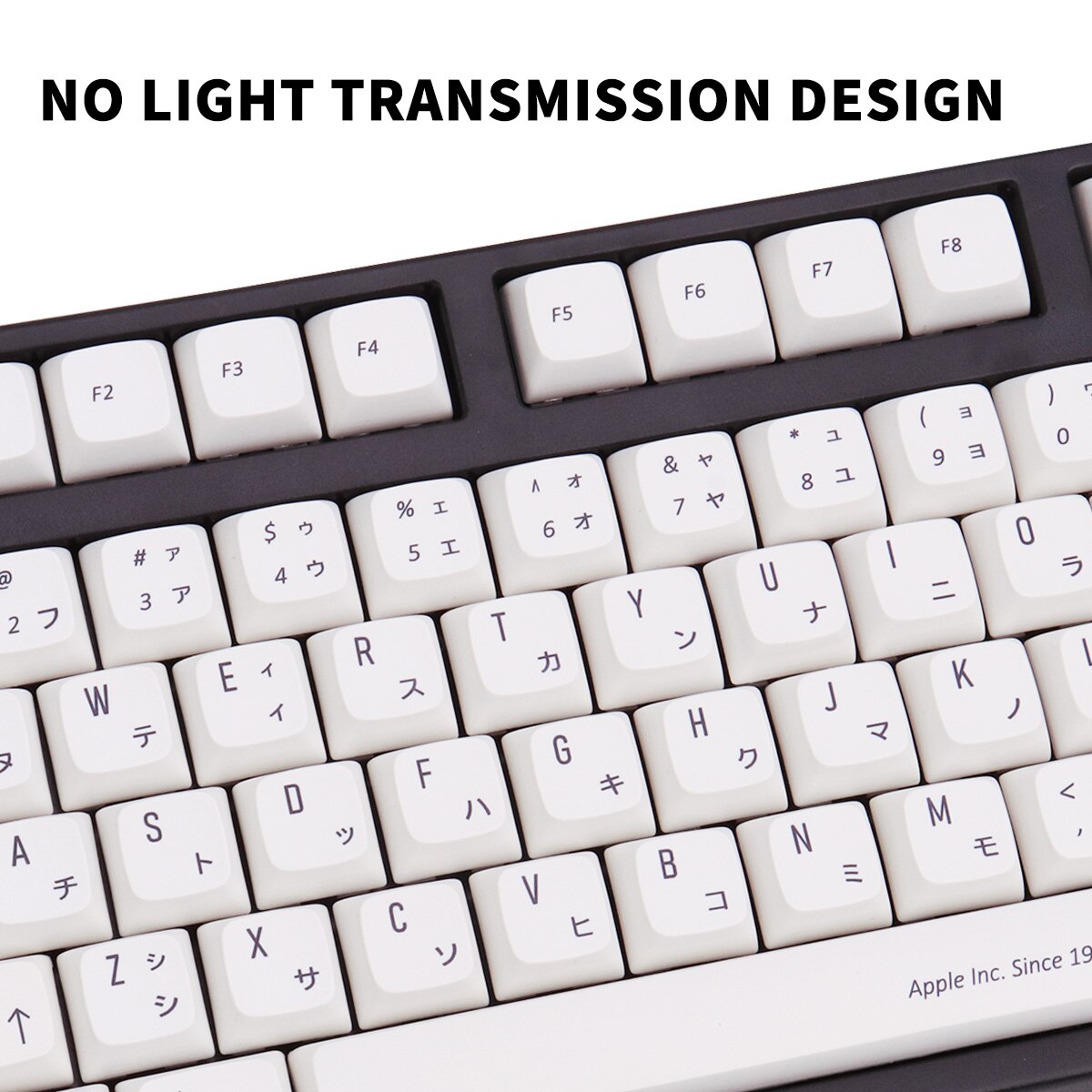 155 Keys XDA Profile DYE-Sub Japanese PBT Keycap Minimalist White Theme Suitable For Mechanical Keyboard Sublimation NP Profile