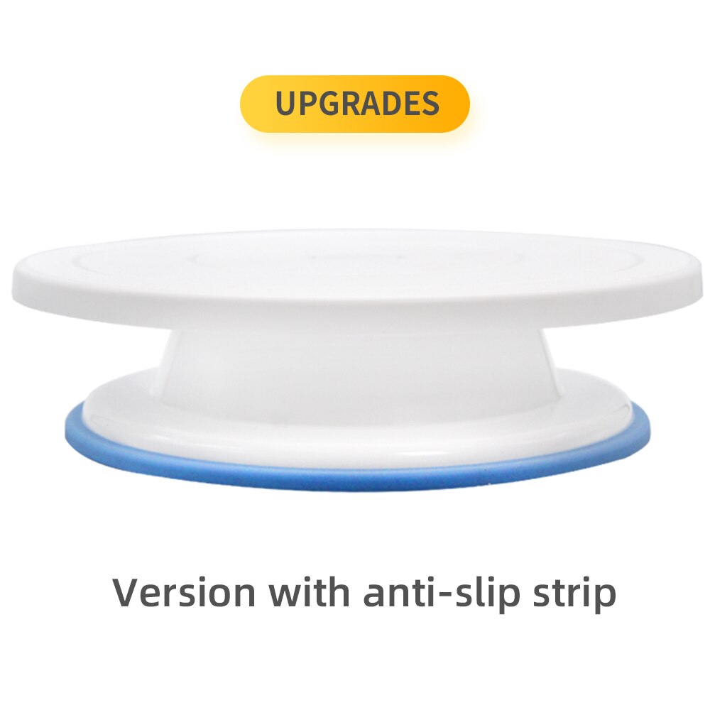 DIY Cake Turntable Baking Silicone Mold Cake Plate Rotating Round Cake Decorating Tools Rotary Table Kitchen DIY Pan Baking Tool: Upgrades