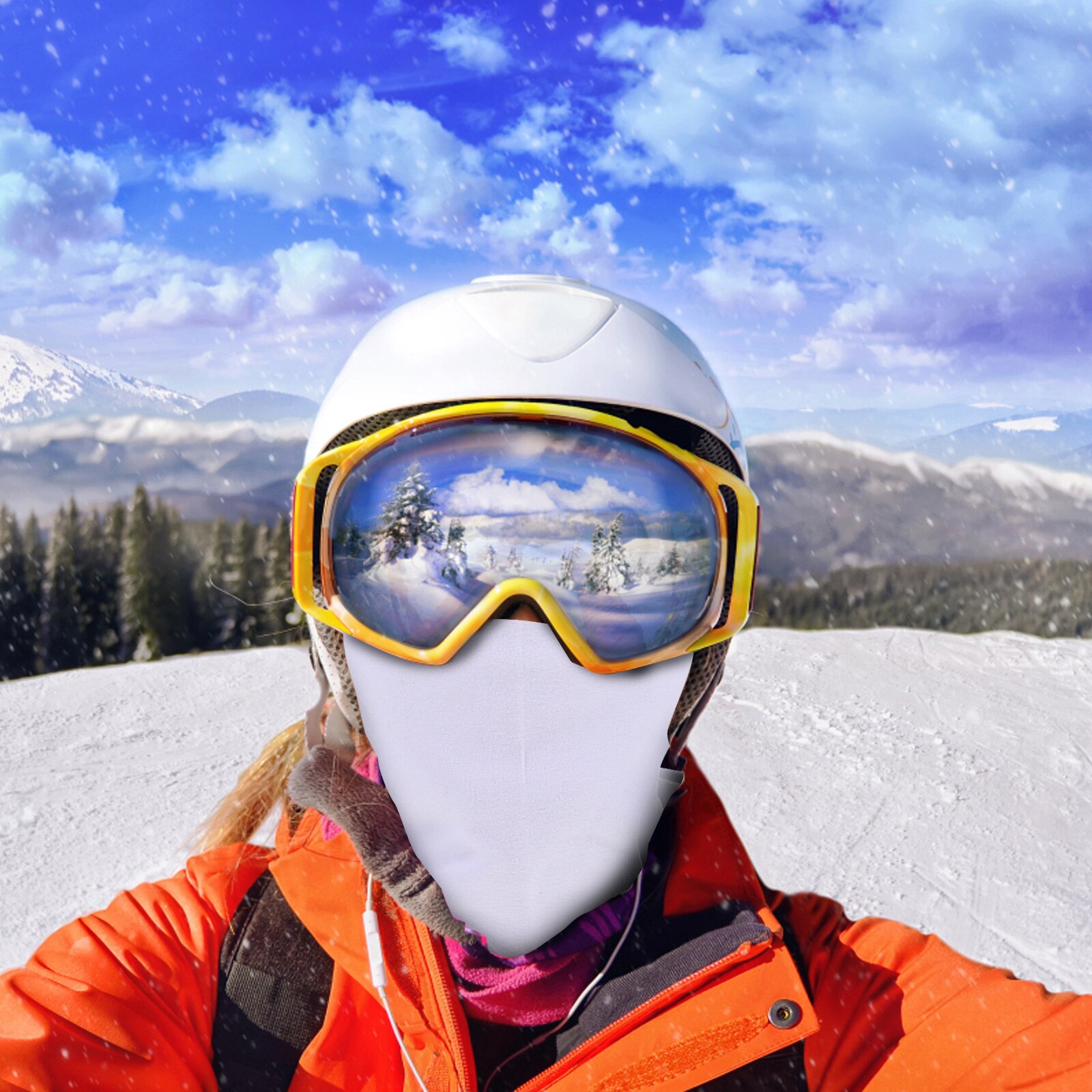 Cold Resistance Winter Face Mask Warm-keeping Mask Sports Skiing Face Mask
