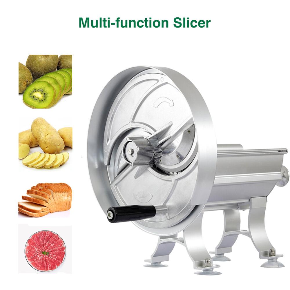 Huishoudelijke Handleiding Groente Fruit Slicer Commerciële Verstelbare Aluminium Groente Fruit Slicer Chopper Messen Keuken Tool