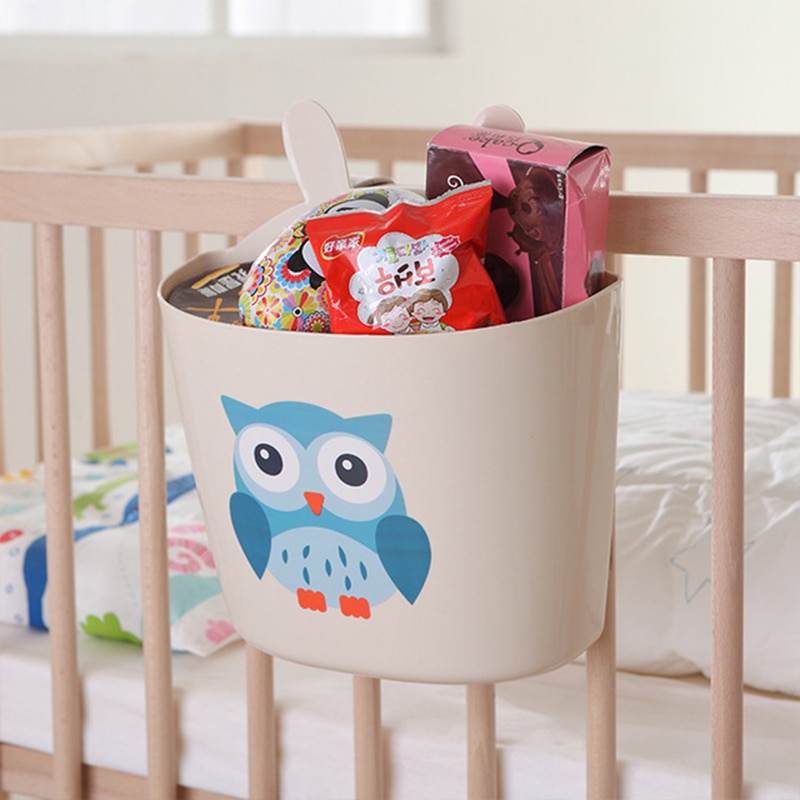 Plastic Bed Hanger Opbergtas Veilig PP Box voor Speelgoed Luier Organisator Tas PP Waterdicht Bad Speelgoed Organizer Bag Baby beddengoed