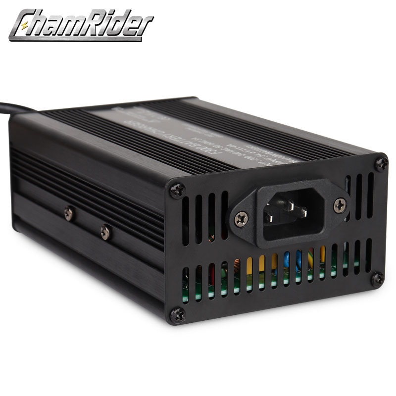 Lithium Battery Charger for Electric Bike,36V,48V,52V,4A Fast Charger,42V,54.6V,58.8V,Li-ion Battery Pack, Ebike, DC, XLR, RCA