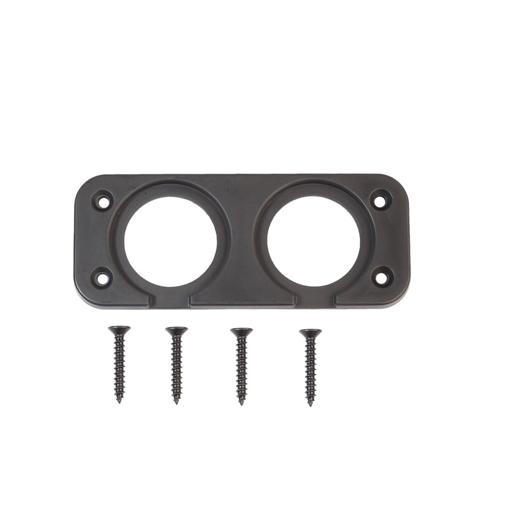 Abs Panel Auto Auto Motorfiets Voertuig Sigarettenaansteker Stopcontact Plug Cap Deksel Twee Mond