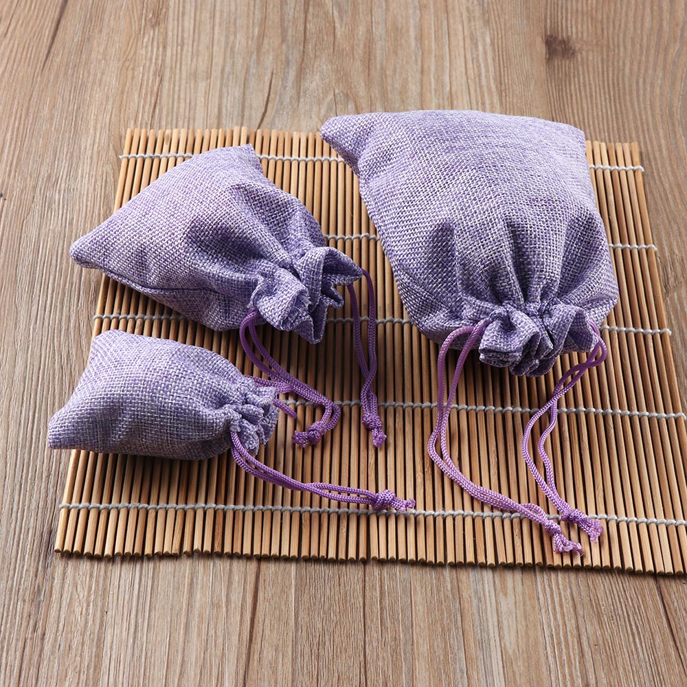 Pochettes en Jute hessien pour mariage | 10 pièces/paquets, nouvelle utile, sac pour mariage, de noël, pochette à cordon, maison
