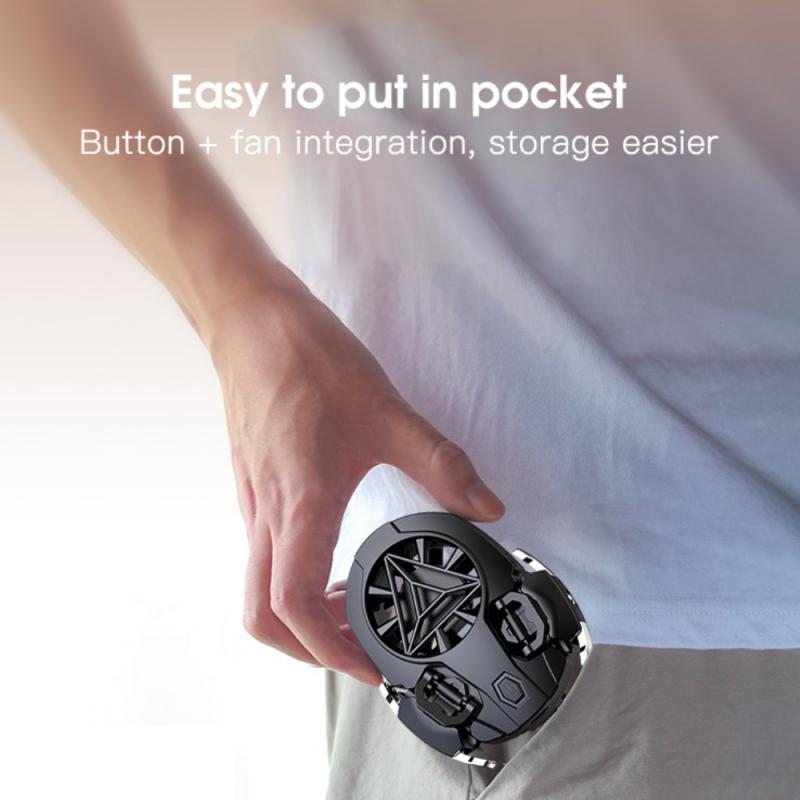 Universal Mobile Phone USB Game Cooler System Cooling Fan Game Handle Bracket Radiator Suitable For IPhone Huawei Samsung