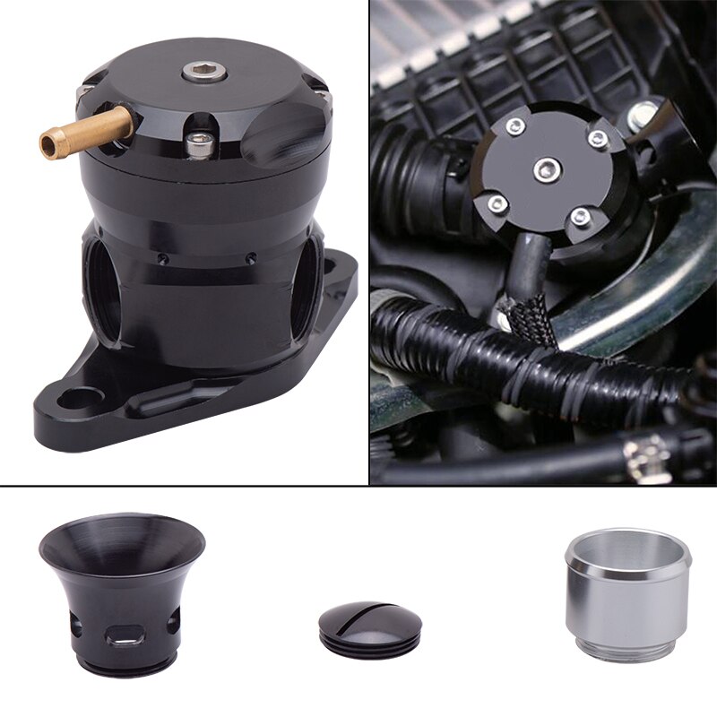 Puhallusventtiili bov turbopaine puhallus dump musta puhallussovitinventtiili 13 psi jousi subaru xt subaru gt