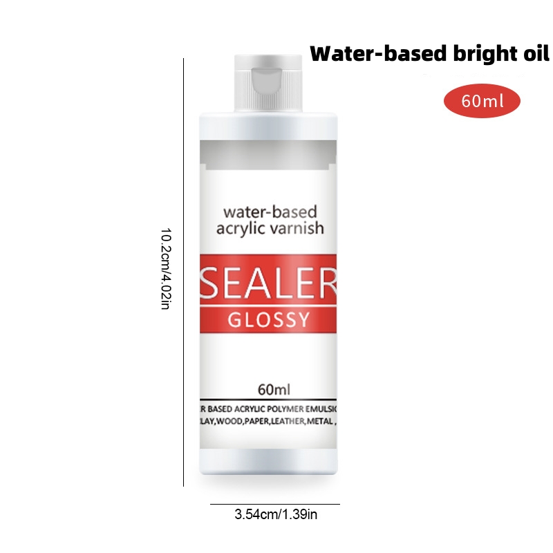 20/60ml DIY Epoxy Resin Waterproof Protect Brightening Gel Sealant Mold Polishing Oil Jewelry Making Tool