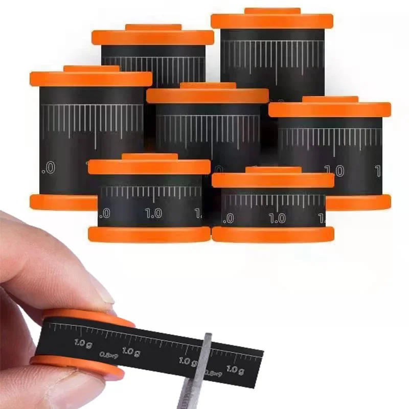 1/2pc højpræcisions blylod fiskeblyark striprulle bløde lod klip grej fiskeri lod skala fisketilbehør