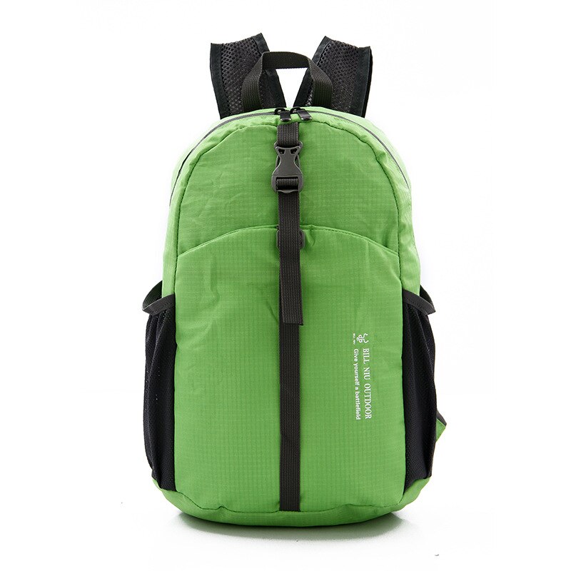 Große Kapazität Faltbare Reise Rucksack Wasserdichte Nylon Schwarz Casual Rucksäcke rugzak Kleine Rucksack Für Männer mochila escolar: green