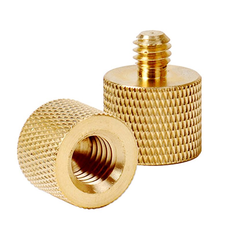 1pcs Female to Male Brass Tripod Thread Reducer Adapter For Camera