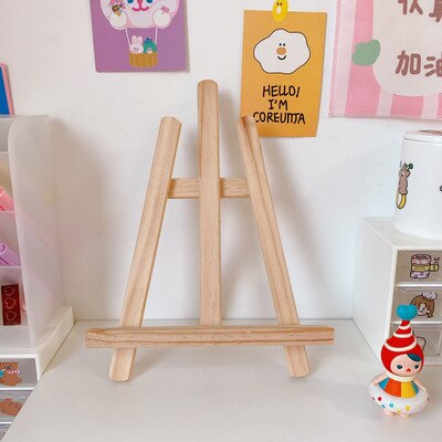 Houten universele desktop telefoon ipad houder schattige multifunctionele tablet pc standaard houder boek ezel houder benodigdheden: Grote