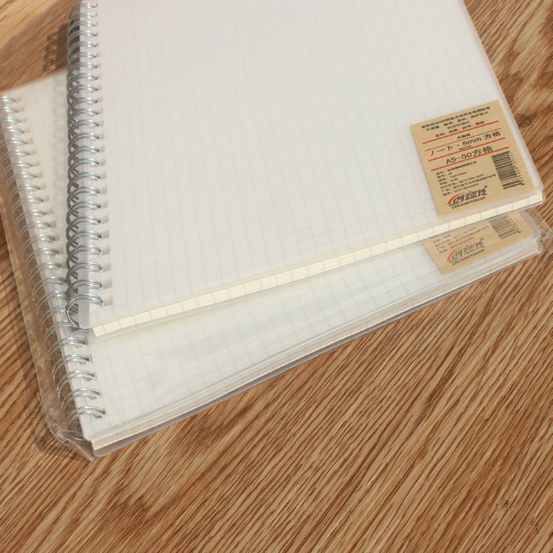 1 Pcs 50 Lakens Eenvoudige Raster Notebook Praktische Kantoor School Notepad Creatieve Tekening Graffiti Boek Dagelijkse Memo Notebook