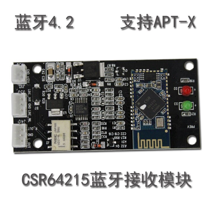 Módulo bluetooth 5.0 qualcomm qcc3008 csr8645, placa de recepção de áudio sem fio com bluetooth