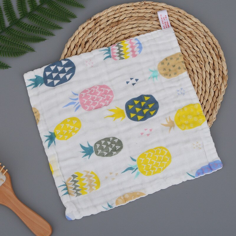 Serviette absorbante pour bébé, mouchoir pour -né, 1 pièce: Pineapple