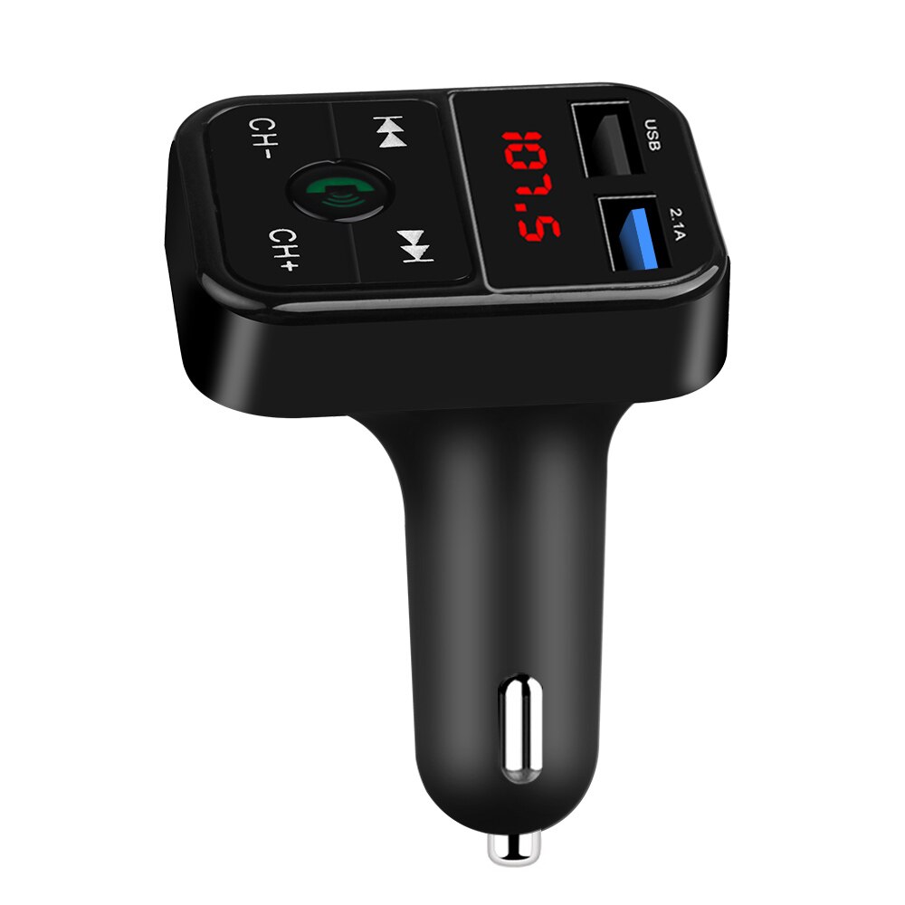 Dual Usb Car Charger Voor Iphone Xr Xs Max Xiaomi Samsung Quick Lading Auto-Oplader Telefoon Oplader Adapter In auto: Black