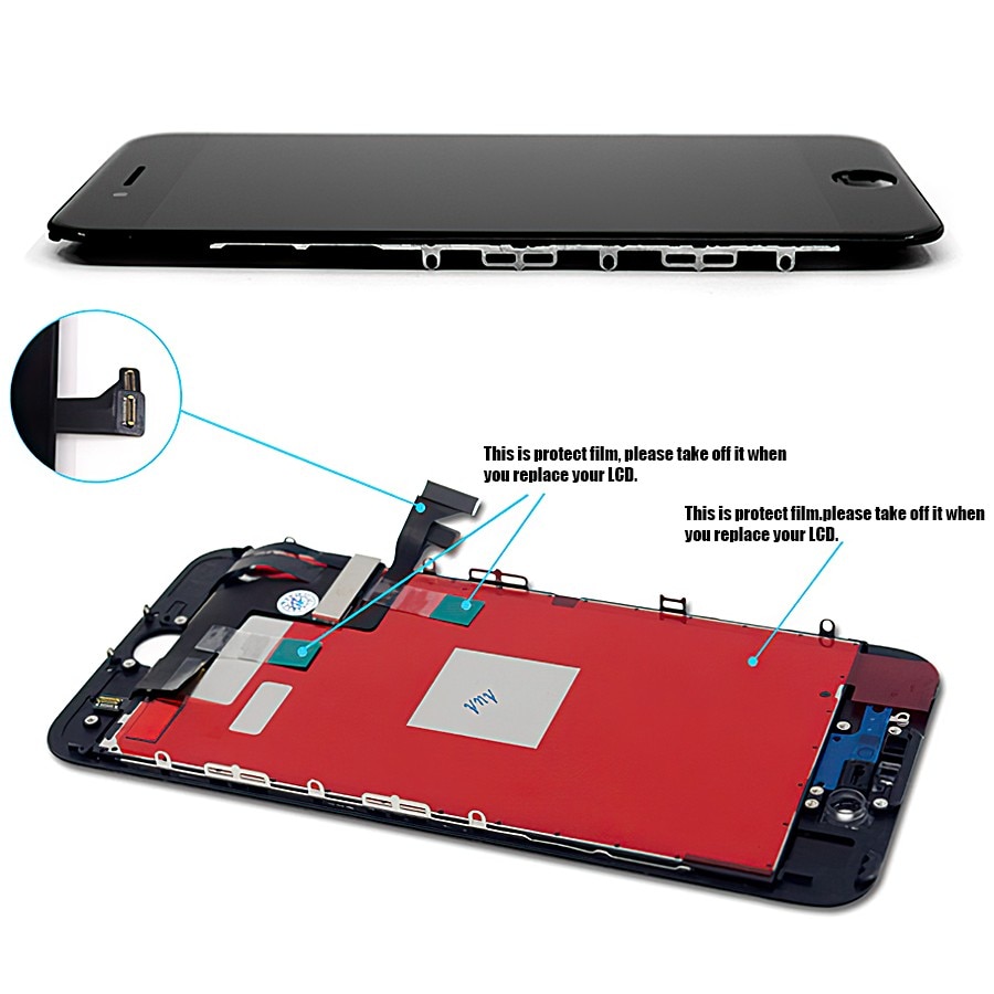 PINZHENG AAAA Display LCD Für iPhone 6 6s 7 8 Plus Bildschirm LCD Display Montage Digitizer Für iPhone 5 5s 5c se Ersatz LCDs