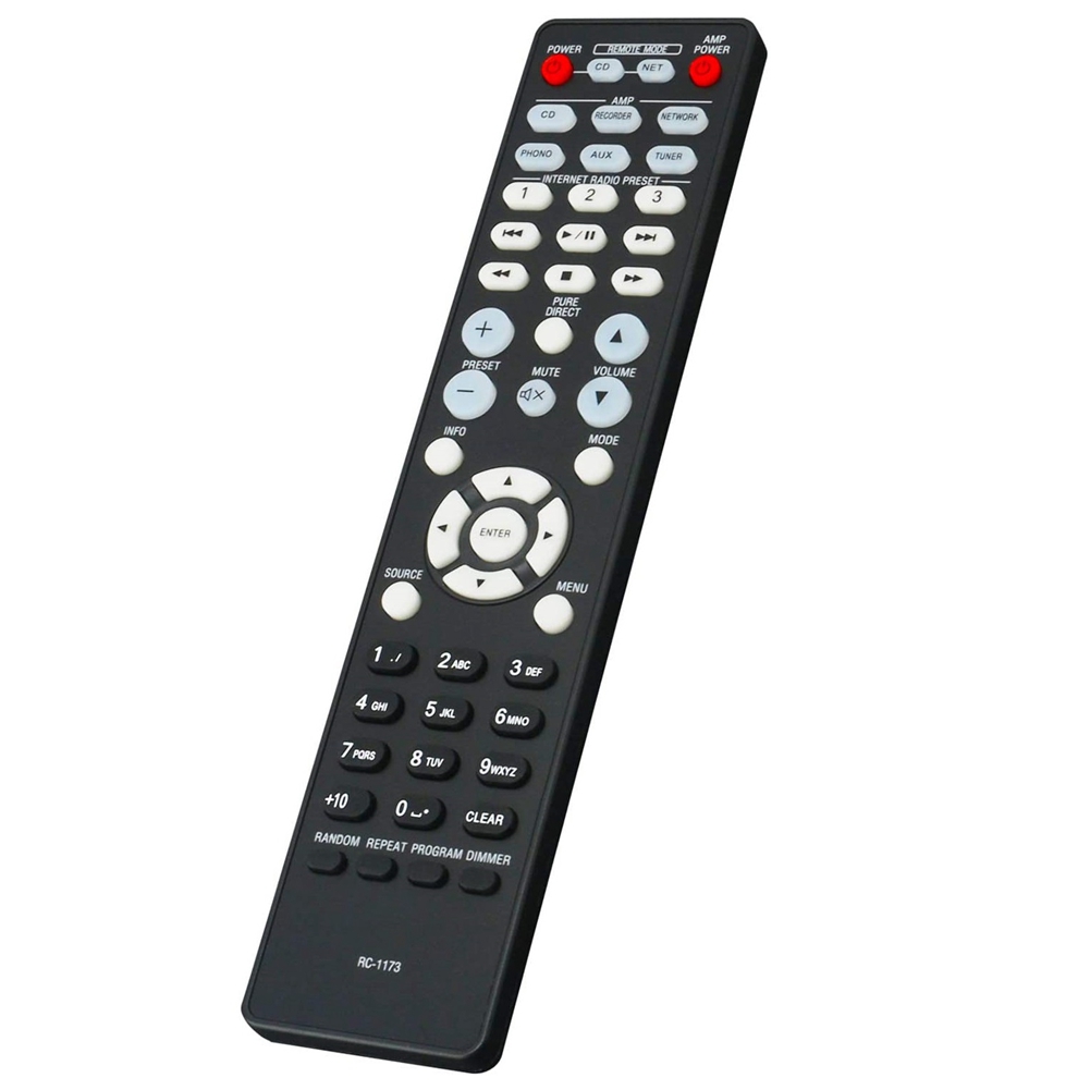 Mando a distancia para cine en casa Denon, Control remoto para RC-1173 RC 1173, RC-1197, DNP-720AE, DNP-730AE, PMA-720, PMA-520AE
