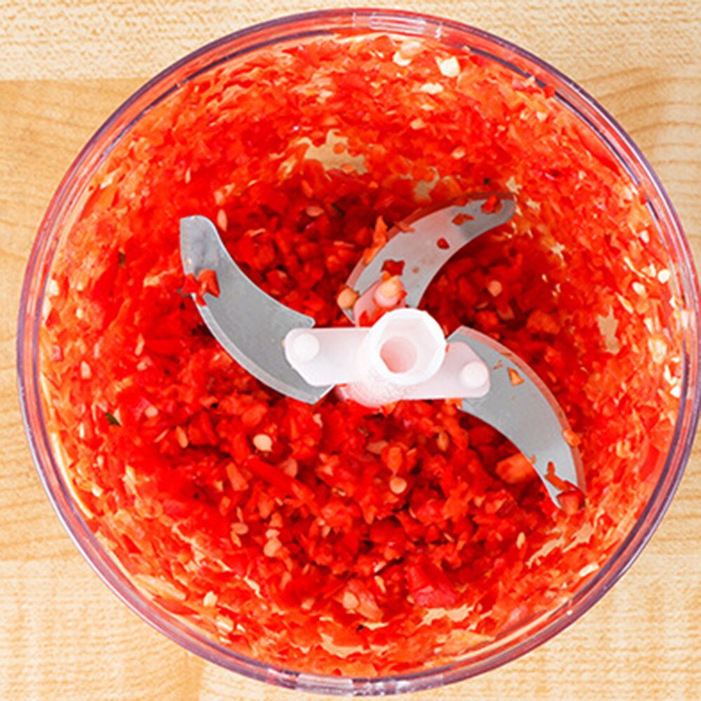 Madhakker multifunktions salatknuser praktisk ikke-giftig processor manuel kødmaskine knuserhakker køkkenværktøj 4.30
