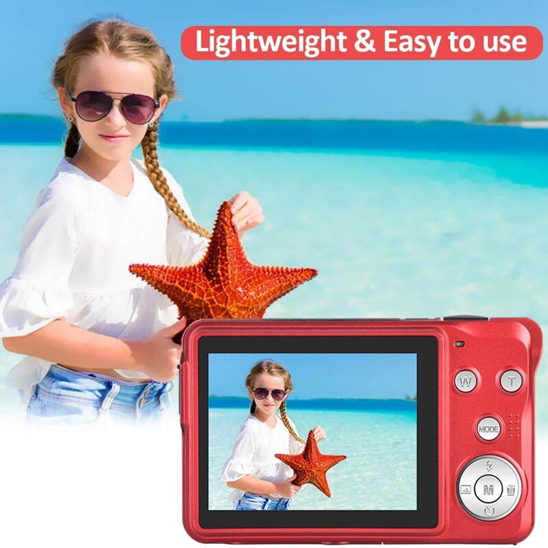 Hd 1080P Digitale Camera 30 Mp Mini 2.7 Inch Lcd-scherm Camera Met 8X Digitale Zoom, compact Camera 'S Voor Volwassen, Tieners