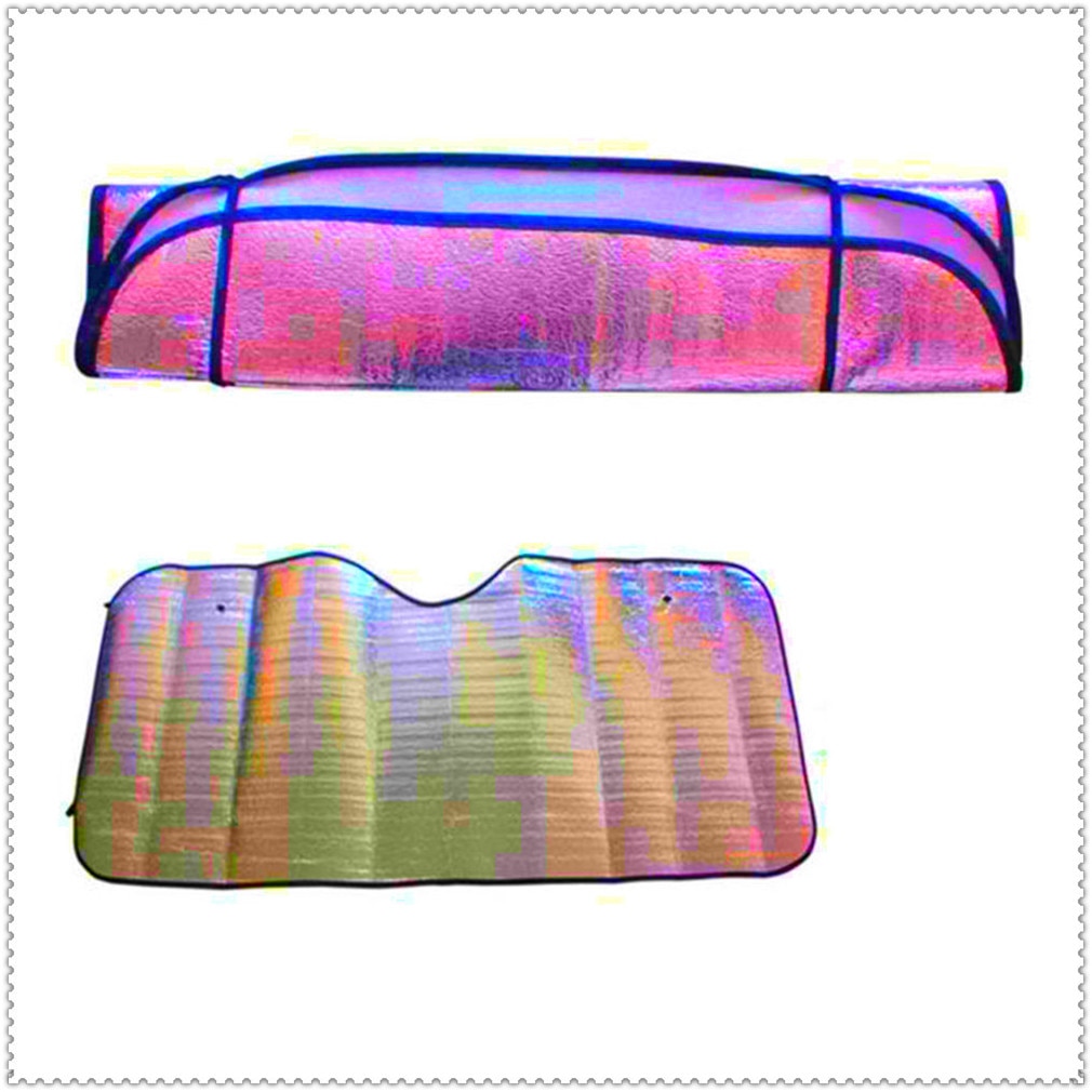 Foldable Car Windshield Visor Cover Front Rear Window Sun Shade for Peugeot 206 307 406 407 207 208 308 508 3008 4008