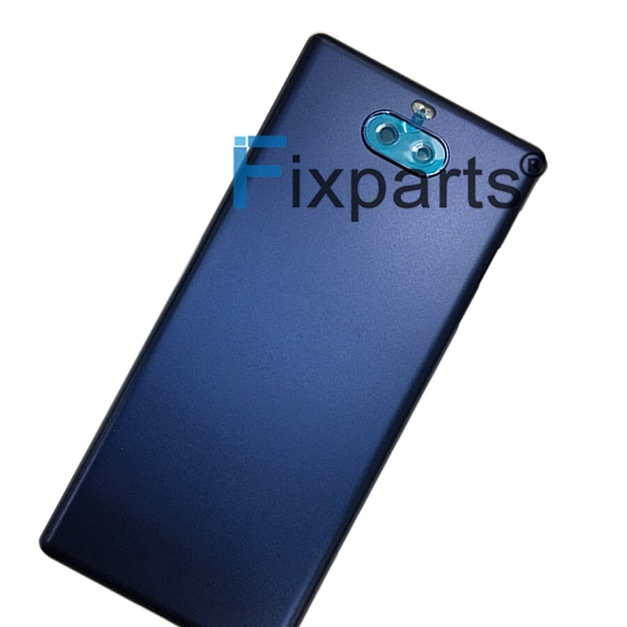 Coque arrière en verre pour Sony Xperia 10 Plus, couvercle de batterie, pièces de rechange
