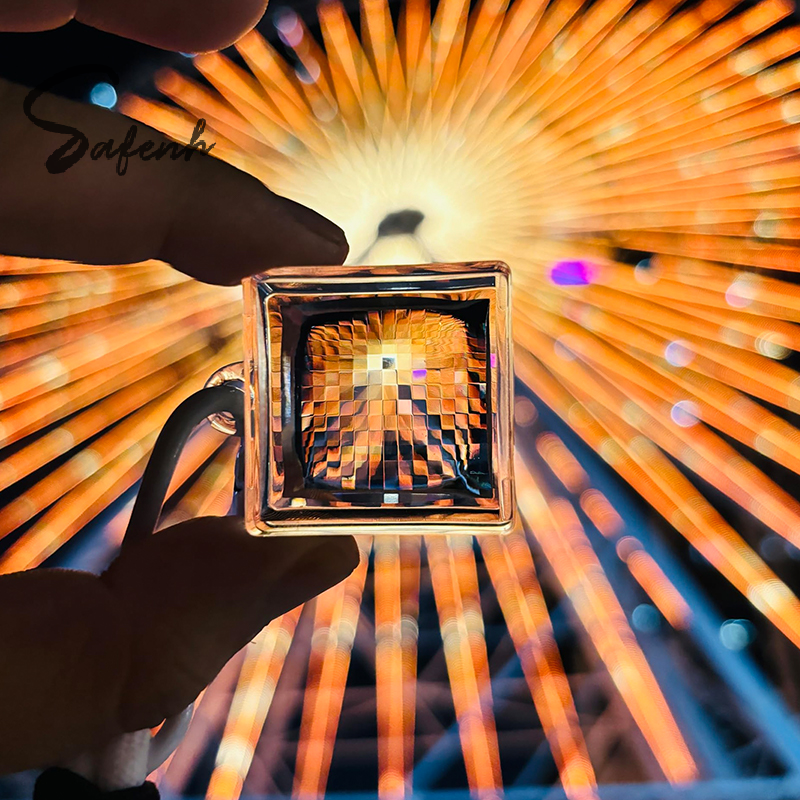 Acryl blanco pixelfilter sleutelhanger creatieve helder frame sleutelhanger paar verjaardag afstuderen tas hanger DIY accessoires