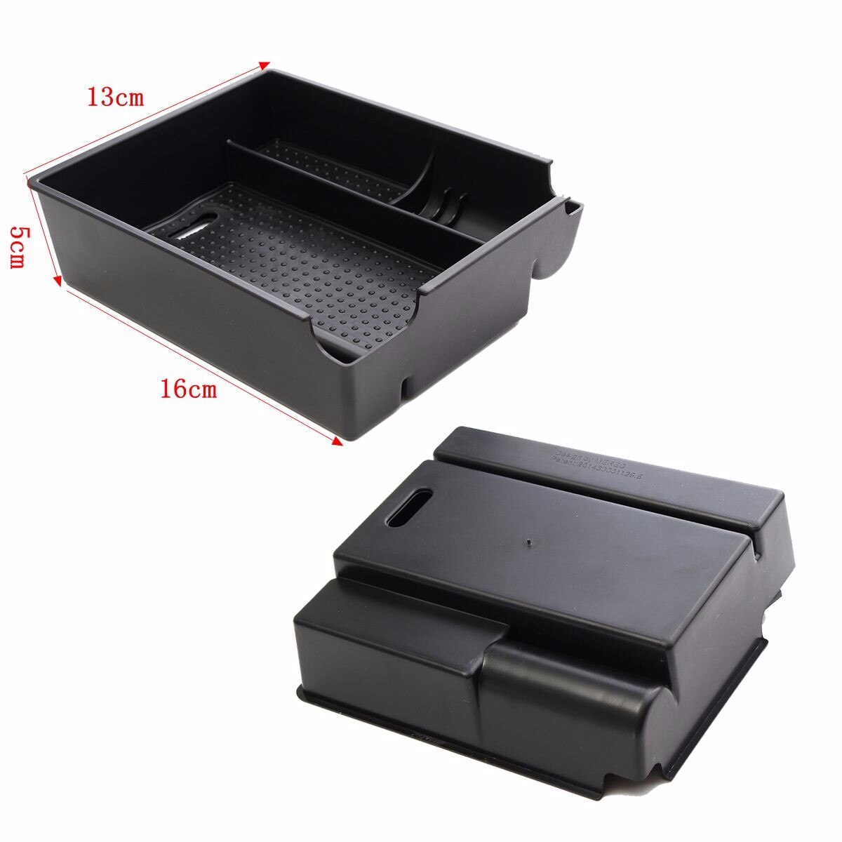 Nueva caja de almacenamiento de reposabrazos Central para coche, contenedor, funda organizadora de guantes con esterilla para HYUNDAI TUCSON IX 35