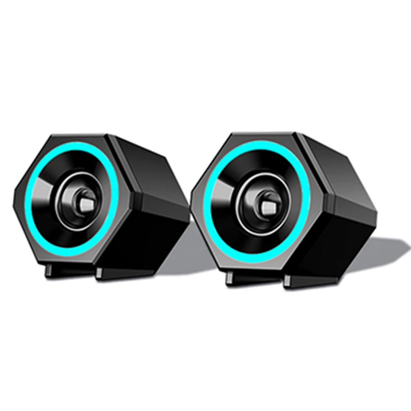 1 Pair Desktop Computer Bluetooth Audio Laptop Mini Speaker Home Desktop USB Wireless Subwoofer Mobile Phone Universal