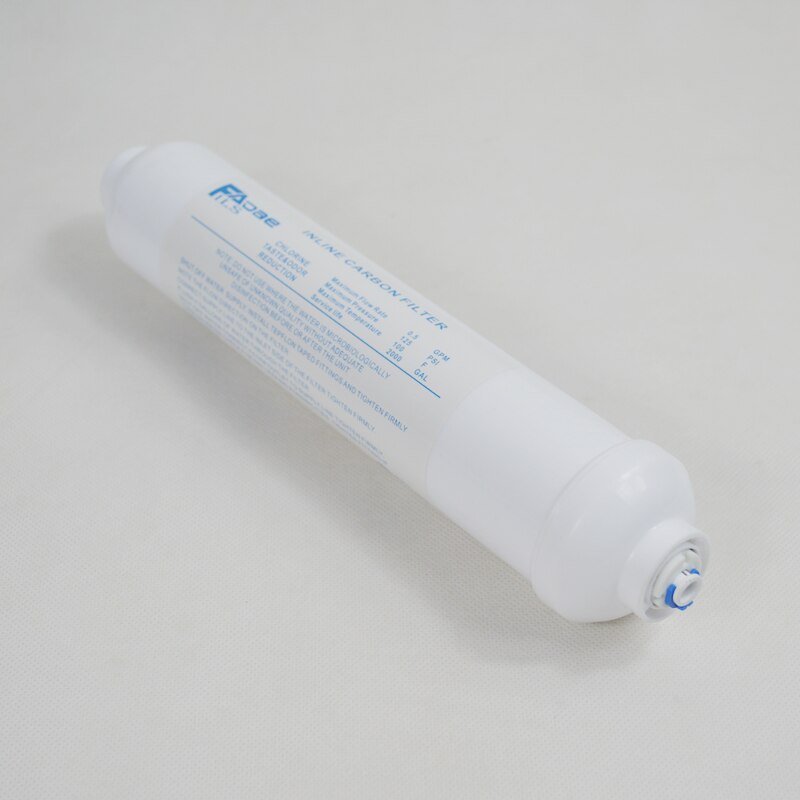 2"x10" In-Line External water filter compatible with 1/4" Fridge Freezer -3PCS