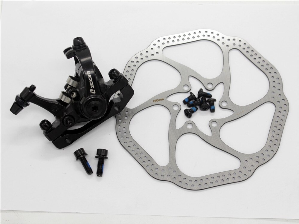 Zoom DB-680 HB680 Fiets Remmen Remklauw met rem remmen MTB Fiets onderdelen twee-weg hydro-elektrische rem: Front and HS1