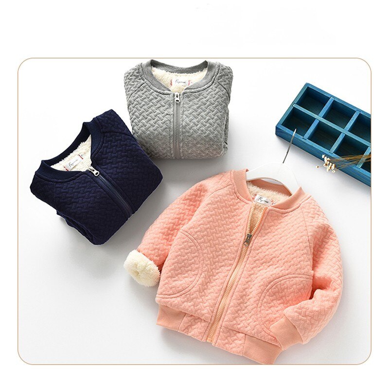 Neue Baby Mantel Jungen und Mädchen Dicke Herbst Winter Neugeborenen Jacke Baby Mantel 8BB029