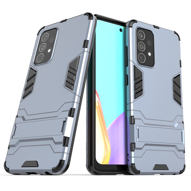 Funda armadura 3D para Samsung Galaxy A52, 5G, SM-A526B, 4G, A525F, A72, 5G, A726B, 4G, A725F, a prueba de golpes