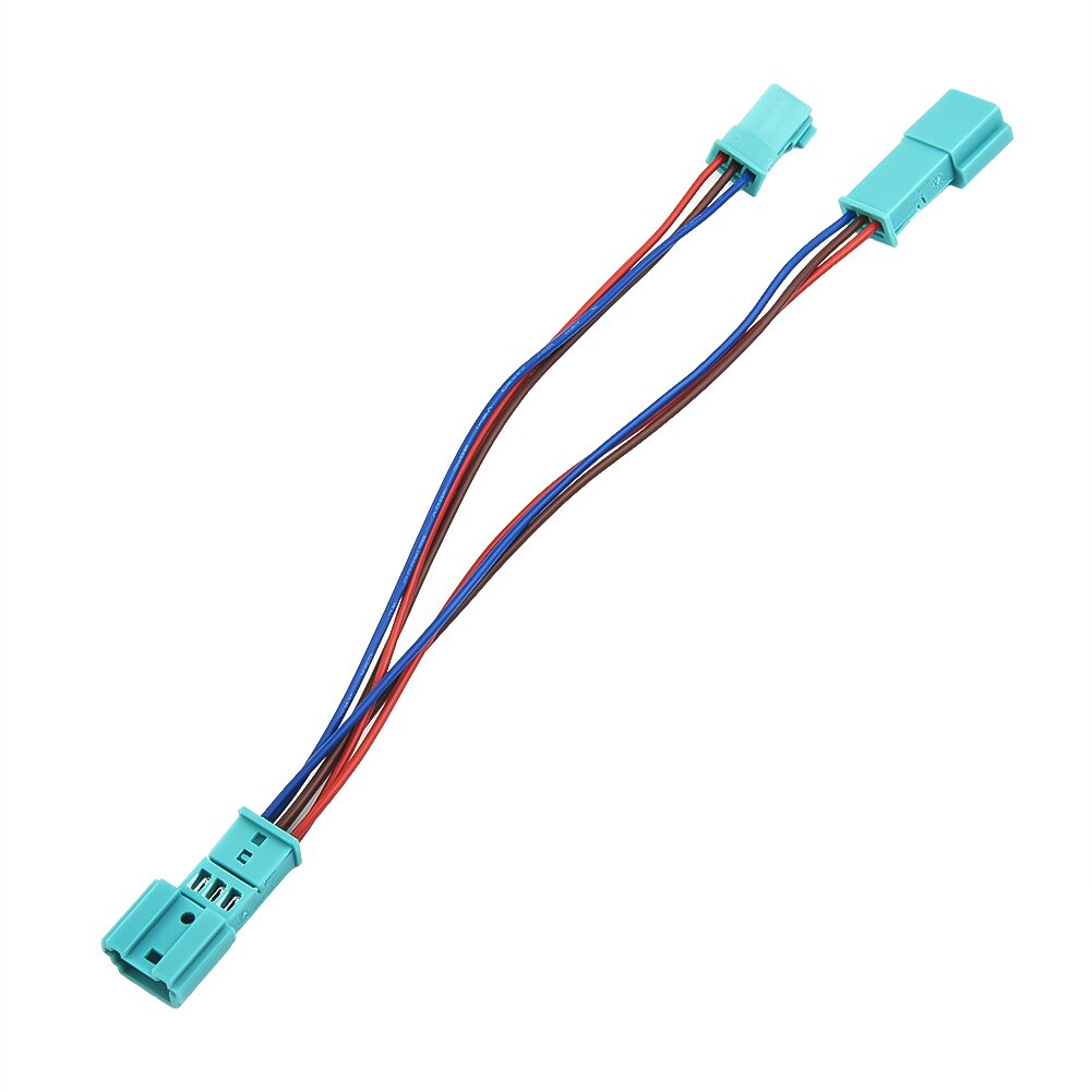 3 Pin Car Tool Cupholder LED Ambient Light AC/Radio Adapter Y Cable Fit For BMW F30 F31 F80 M3 High Y-adapter Cable