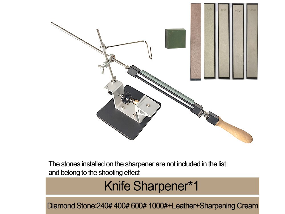 Knife Sharpener With Whetstone Sharpener For Knife Sharpening Stones Diamond Bars Grinding Stone Kitchen sharpener Tools: Style G