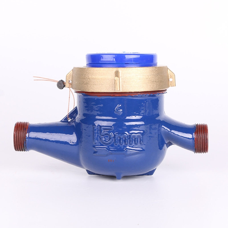 DN15 Garden Home Metal Cold Water Meter Single Water Flow Wet Table Measuring Tool 20mm Flow Measure Tap 40JE