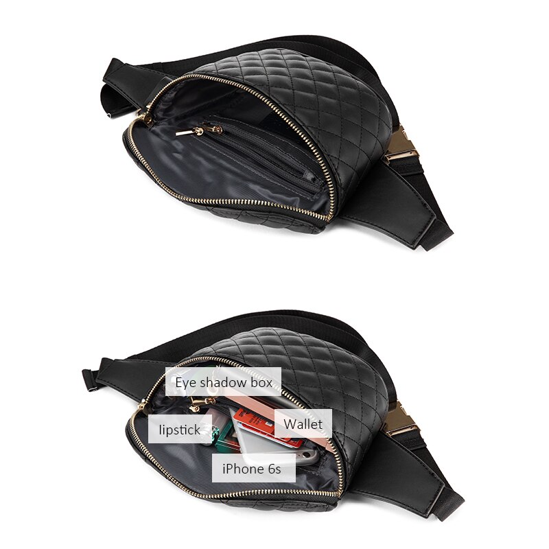 LOVEVOOK fanny pack frauen taille tasche weibliche gürtel tasche für mädchen kleine geldbörse taille pack damen plaid schule bum taschen