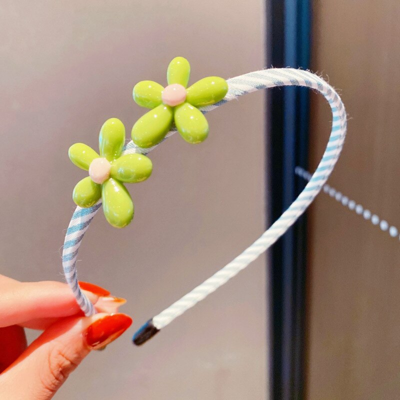 Cinta para el pelo de verano para niña, diadema a presión, diademas bonitas, accesorios para el cabello de dibujos animados, 2022: 2