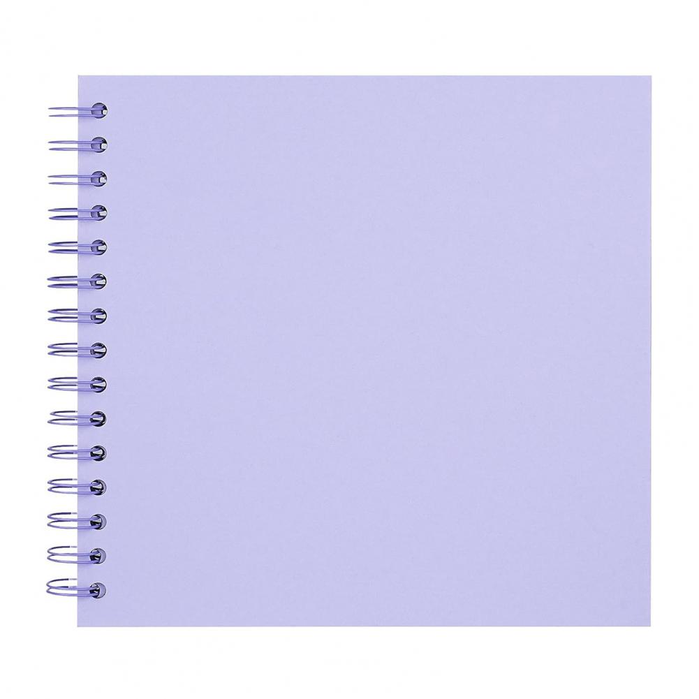 7-Inch Scrapbook Photo Album 40 Pages Twin-wire Binding DIY Hard Cover Spiral Wedding Travel Baby Shower Children Family Anniver: WHITE